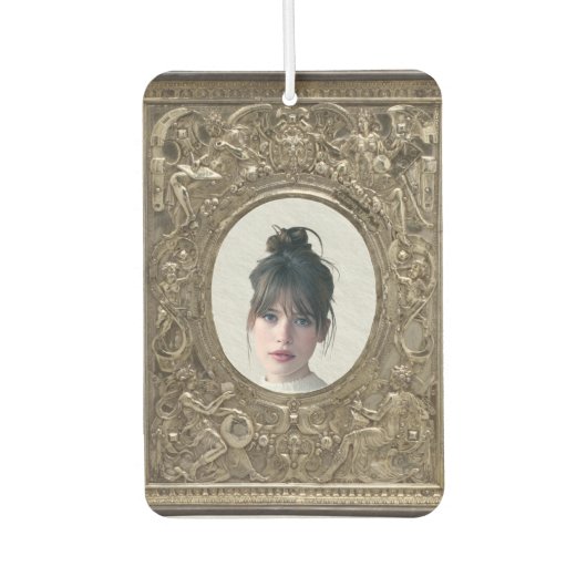 Benutzerdefinierte Vintage-Cameo Autolufterfrischer (Vorderseite)