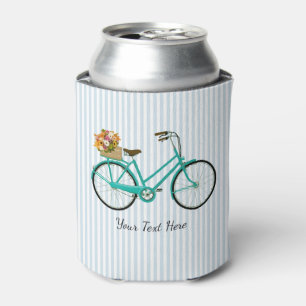 Benutzerdefinierte Vintage-Fahrrad-Malerei Blaue S Dosenkühler