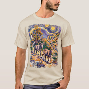 Benutzerdefinierte Vintage-Joshua-Tree-Wildlife-Sc T-Shirt