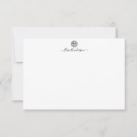 Benutzerdefinierte Vintage Sun-Note-Karte