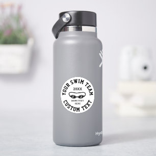 Benutzerdefinierte Vinyl-Aufkleber für Schwimmteam Aufkleber