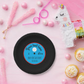 Benutzerdefinierte Vinyl-Schallplatten-Papiertelle Pappteller (Party)