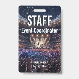 Benutzerdefinierte VIP All Access Festival Pass Ko Ausweis