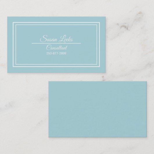 Benutzerdefinierte Visitenkarte (Vorne/Hinten)