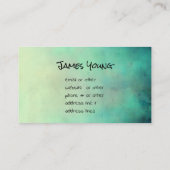 benutzerdefinierte Visitenkarte (Rückseite)