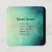 benutzerdefinierte Visitenkarte (Rückseite)