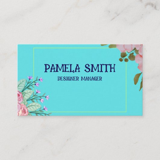 Benutzerdefinierte Visitenkarte (Vorderseite)