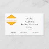 Benutzerdefinierte Visitenkarte (Vorderseite)