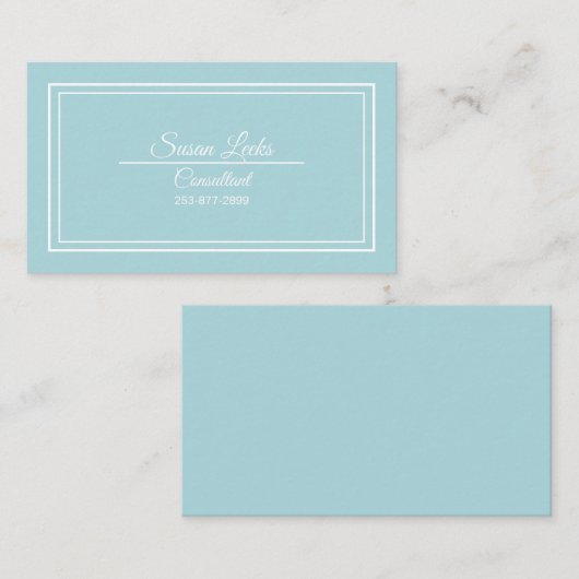 Benutzerdefinierte Visitenkarte (Vorne/Hinten)