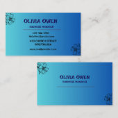 Benutzerdefinierte Visitenkarte | Beruflich und st (Vorne/Hinten)