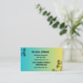 Benutzerdefinierte Visitenkarte | Beruflich und st (Stehend Vorderseite)