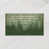 Benutzerdefinierte Visitenkarte, Design-Online-Grü Visitenkarte (Rückseite)