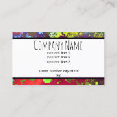 benutzerdefinierte Visitenkarte doppelseitige abst (Rückseite)