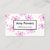 benutzerdefinierte Visitenkarte doppelseitige nied (Vorderseite)