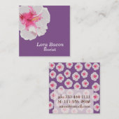 Benutzerdefinierte Visitenkarte für den weißen Hib (Vorne/Hinten)