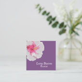 Benutzerdefinierte Visitenkarte für den weißen Hib (Stehend Vorderseite)