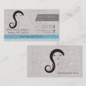 Benutzerdefinierte Visitenkarte für Hair Stylist S (Vorne/Hinten)