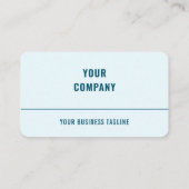 Benutzerdefinierte Visitenkarte Ihr Name Text Kont (Rückseite)