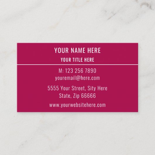 Benutzerdefinierte Visitenkarte mit QR Code Ihr ei (Vorderseite)