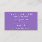 Benutzerdefinierte Visitenkarte mit QR-Code-Scan-I (Rückseite)