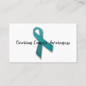 Benutzerdefinierte Visitenkarte Ovarialkarzinom Be (Rückseite)