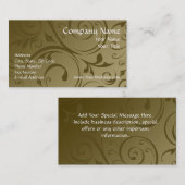 Benutzerdefinierte Visitenkarte, Schokoladendesign Visitenkarte (Vorne/Hinten)