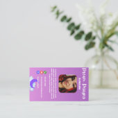 Benutzerdefinierte Visitenkarte Telefonnummerkarte (Stehend Vorderseite)