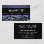 Benutzerdefinierte Visitenkarten für Fotografen Visitenkarte (Vorne/Hinten)