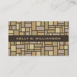 Benutzerdefinierte Visitenkarten für geometrisches Visitenkarte