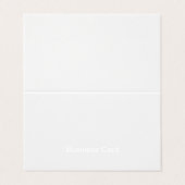 Benutzerdefinierte Visitenkarten | Klappen, Logo & (Außenseite Aufgefaltet)