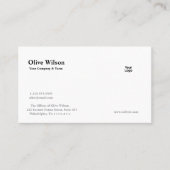 Benutzerdefinierte Visitenkarten - Machen Sie es u Visitenkarte (Vorderseite)