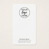 Benutzerdefinierte Visitenkarten-Werbekarte für Fi (Vorderseite)