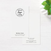 Benutzerdefinierte Visitenkarten-Werbekarte für Fi (Schreibtisch)