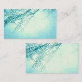 Benutzerdefinierte Visitenkartenvorlage "Blue Art  Visitenkarte (Vorne/Hinten)