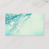 Benutzerdefinierte Visitenkartenvorlage "Blue Art  Visitenkarte (Rückseite)