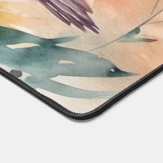 Benutzerdefinierte Vogelfarbe Schreibtischunterlage (Ecke)