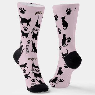 Benutzerdefinierte Void-Katzen-Socken Süßes Gesc Socken