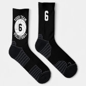 Benutzerdefinierte Volleyball Team Name & SpielerJ Socken (Rechts)