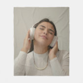 Benutzerdefinierte Vollfoto Modern  Fleecedecke (Vorderseite)