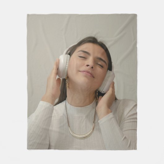 Benutzerdefinierte Vollfoto Modern  Fleecedecke (Vorderseite)