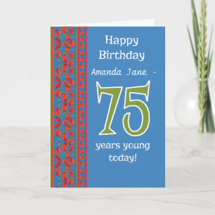 Benutzerdefinierte Vorderseite rote Feldmohnblumen Karte