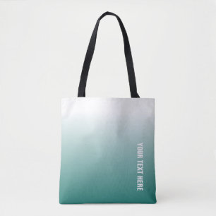 Benutzerdefinierte Vorlage Elegante Aquamarin Mode Tasche