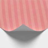 Benutzerdefinierte Vorlage Elegante Peach Farbtöne Geschenkpapier (Ecke)