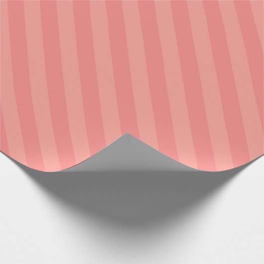 Benutzerdefinierte Vorlage Elegante Peach Farbtöne Geschenkpapier (Ecke)