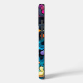 Benutzerdefinierte Vorlage Farbiges Muster Case-Mate iPhone Hülle (Rückseite / Links)