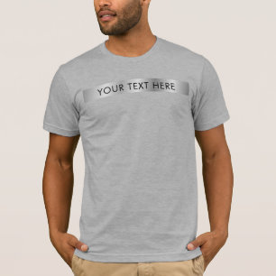 Benutzerdefinierte Vorlage Fügen Sie Ihr Bild Logo T-Shirt