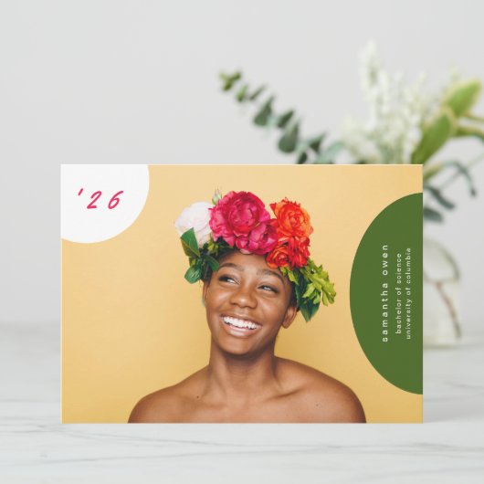 Benutzerdefinierte Vorlage für Abstrakte Fun Gradu (Stehend Vorderseite)