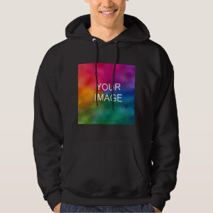 Benutzerdefinierte Vorlage für Bildhinzufügen für  Hoodie