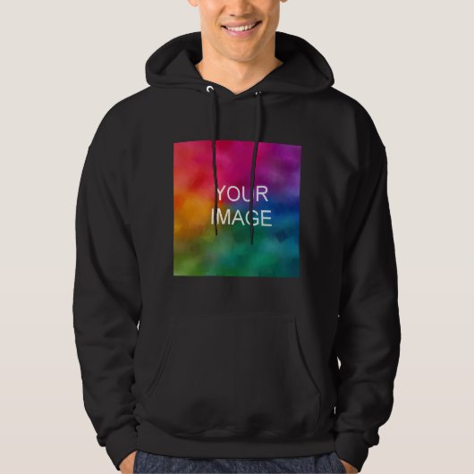 Benutzerdefinierte Vorlage für Bildhinzufügen für Hoodie (Vorderseite)