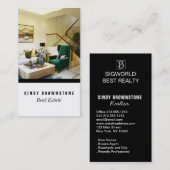 Benutzerdefinierte Vorlage für das Foto der Visite Visitenkarte (Vorne/Hinten)